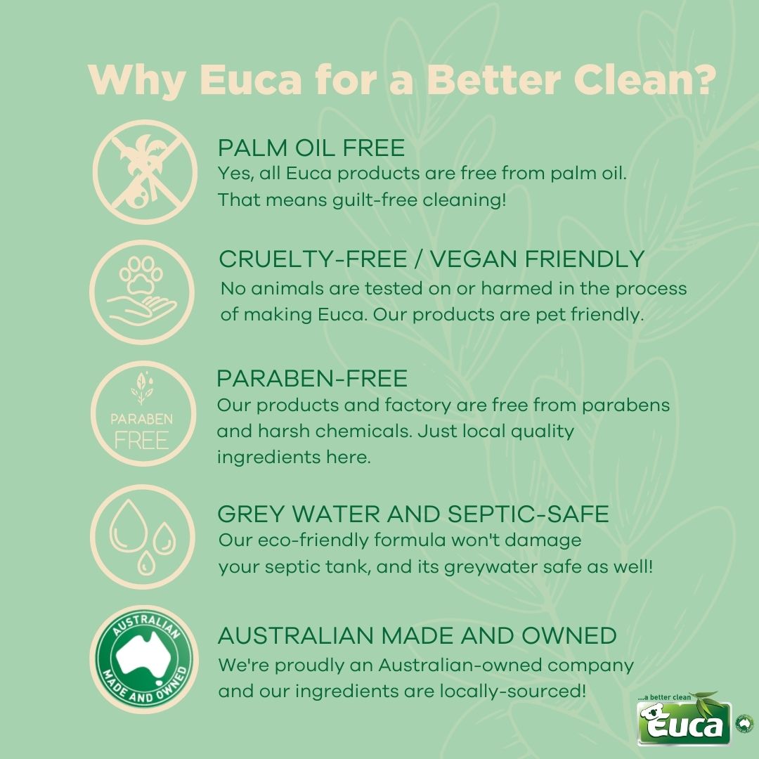 Dish Washing Liquid Eucalyptus, Lemon Grass & Tea Tree Oils - Concentrate - 5L - made in Melbourne